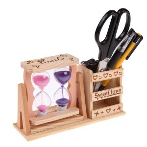 17802_Wooden_Hourglass_Pen_Holder_1